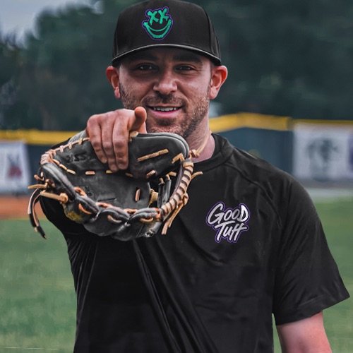 Cole Acheronti pointing forward
